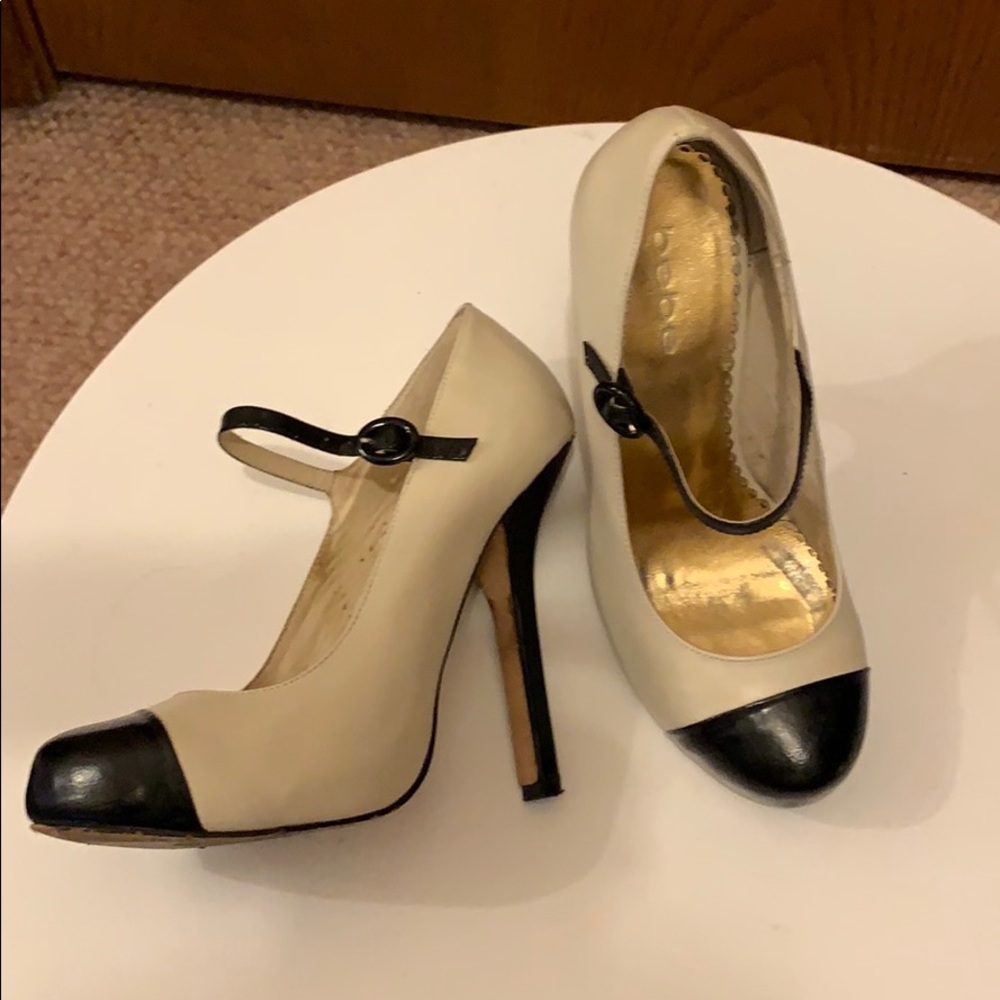 BeBe high-high heels